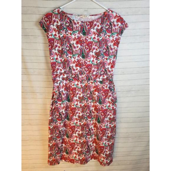 BODEN FLORRIE JERSEY FLORAL DRESS, SZ 8 - Picture 1 of 12